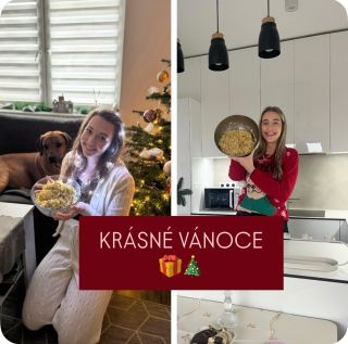 I my VÁM chceme popřát krásné vánoce ❤️ A protože se Silvou nemáme žádnou normální fotku, tak ji máte přímo na čerstvo...